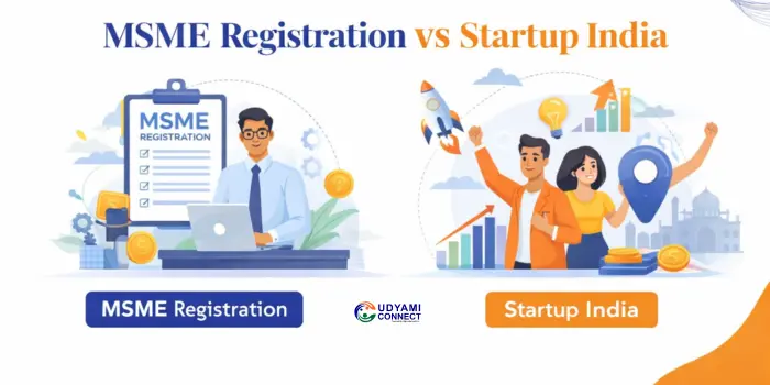 MSME Registration vs Startup India